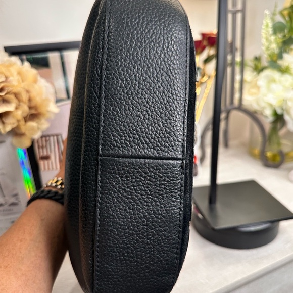 Michael Kors Black Hobo Bag with Silver Studs - Picture 4 of 7